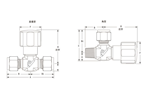 XYF-JWX系列無旋轉(zhuǎn)閥桿針形閥